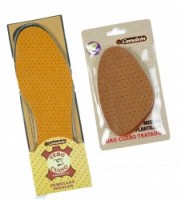 Leather insole blister