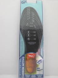 Activated carbon insole blister